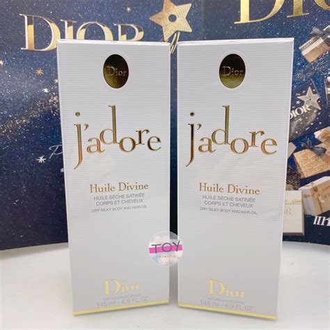 huile divine j adore dior|DIOR J'adore Huile Divine Dry Body and Hair Oil (150ml) .